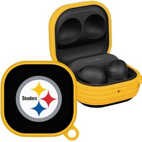 GAME TIME Pittsburgh Steelers HDX Case Cover Compatible with Samsung Galaxy Buds Pro (Classic)