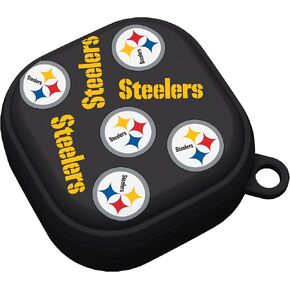 GAME TIME Pittsburgh Steelers HDX Case Cover Compatible with Samsung Galaxy Buds Pro (Classic)