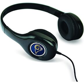 MIZCO Sports NFL Los Angeles Rams Stereo Headphones