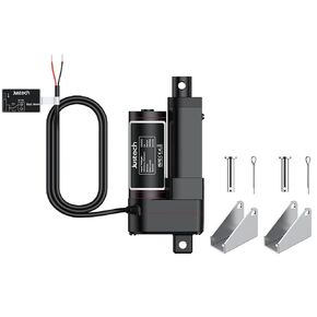 Justech 50mm 2 Inch Heavy Duty Linear Actuator Motor, 3000N/660LBS Linear Motion Actuators DC 12V for Patient Relocation, Electric Wheelchairs, Electric Nursing Beds, Cosmetic Dental Chairs, Black
