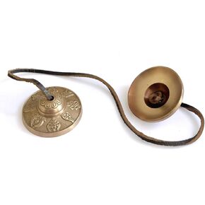 Nature's Own Cymbal Brass Indian Manjeera
