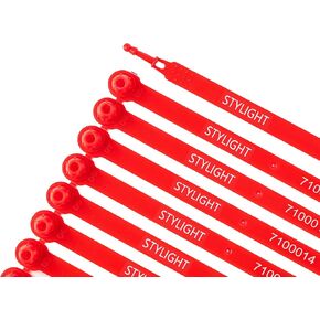 100 أختام بلاستيكية للمقطورة، أختام شاحنة، أختام بلاستيكية، أختام شحن، ختم بلاستيكي واضح (100، أزرق) in Kuwait