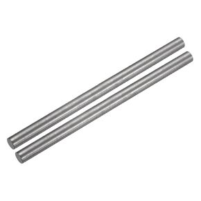 PATIKIL Graphite Rod Graphite Stirring Rod Cylinder Stick Carbon Rod 300x12.7mm Black for Electrode, Melting Casting, Crucibles, Pack of 2