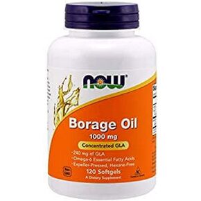 Now Foods Borage Oil, 1000 Mg, 120 Softgels