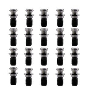 20pcs CAT40 45° 0.740" Coolant Pull Stud Retention Knob for Mazak Fadal HURCO Okum