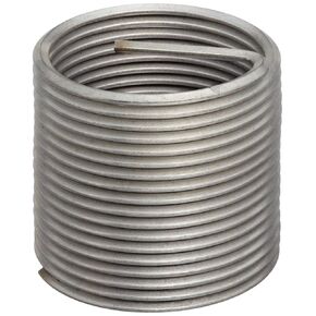 E-Z Lok Threaded Insert, 18-8 Stainless Steel, Helical, M14-2.0 Internal Threads, 28mm Length (Pack of 5)