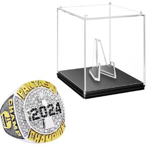 Fantasy Football Ring 2024 big heavy FFL Championship Trophy Ring
