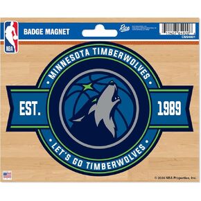 Rico Industries NBA Basketball Standard Badge Magnet - for Car, Fridge