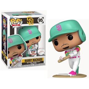 Funko Manny Machado (San Diego Padres) (City Connect Jersey) CLARKtoys Exclusive MLB Pop! Series 7