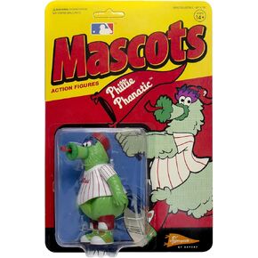 Super7 Major League Baseball Mascots: Philadelphia Phillies Phillie Phanatic Reaction Figure Multicolor One Size