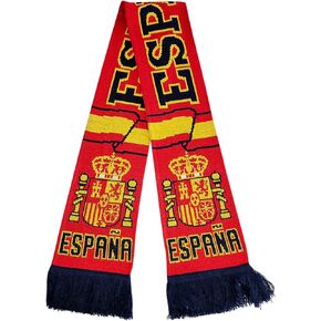 Spain | Soccer Fan Scarf | Premium Acrylic Knit