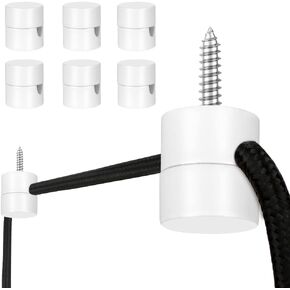 3 Pack Metal Swag Hooks for Ceiling Hanging Lights, Pendant Light Hook for Ceiling Lamp, Black Ceiling Hooks, DIY Lamp Hanging Electric Wire Cable Cord Chandelier Fixture Hardware Wall Hook