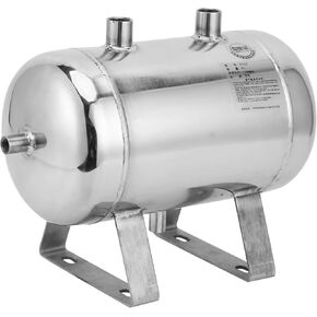 Air Reservoir Tank 5L Steel Gas Storage Tank Air Reservoir Can 4 Port 304 Stainless Steel 1 Gallon Air Hydraulic Tanks Or Hydraulic Reservoirs