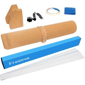 Guitar Work Mat Kit, Fret Leveling Beam Kit, Luthier Tool Kit with 16" (400mm) Fret Leveler Sanding Beam, Guitar Work Mat and Neck Rest Support Cradle, 3 in 1 String Winder Tool, Cloth