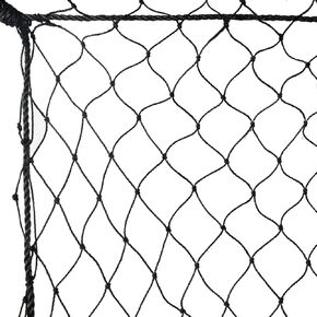 TNZMART Black Baseball Backstop Nets Baseball Practice Net Durable Sports Barrier Netting Batting Net for Baseball