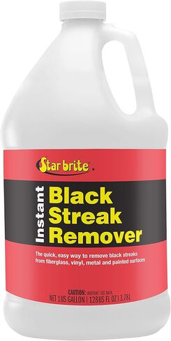 Star brite Instant Black Streak Remover - Dissolve Grease, Oil, Smoke & Exhaust Stains on Fiberglass, Vinyl, Metal, Plastic & Painted Surfaces - Spray On, Wipe Off in Saudi Arabia