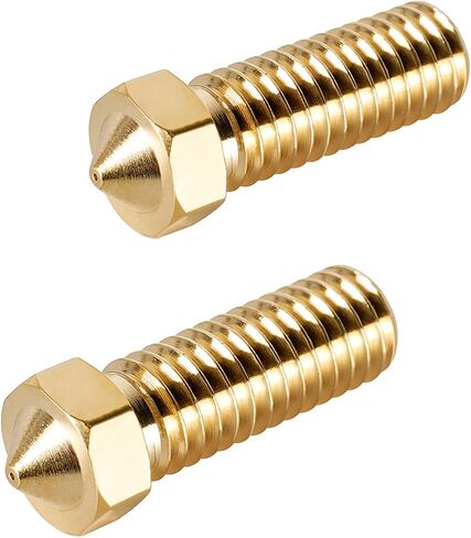 طقم فوهات 15 قطعة لـ Anycubic Vyper، طابعة ثلاثية الأبعاد 7 قطع فوهات نحاسية 0.4 مم و2 قطعة فوهات نحاسية 0.2 مم، 0.6 مم، 0.8 مم، 1.0 مم لمجموعة فوهات نحاسية لـ Anycubic Vyper، Kobra Plus، Kobra Max in Kuwait