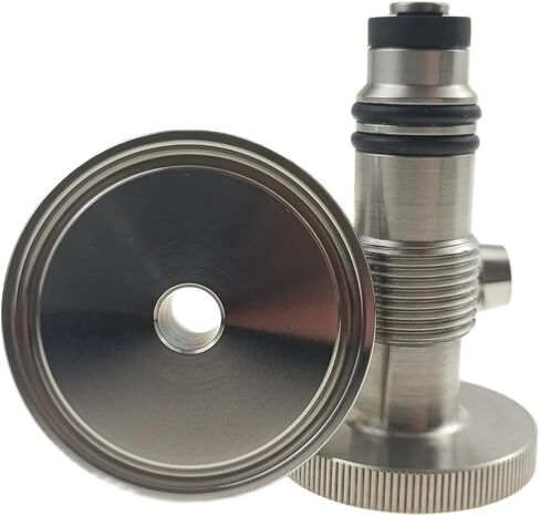 صمام أخذ العينات الصحي بمشبك ثلاثي سريع مقاس 1.5 بوصة مع صنبور مخرج شائك مستقيم لخرطوم القطر الداخلي 1/2 بوصة صمام عينة برغي إبهام دائري مانع للتسرب EPDM in Kuwait