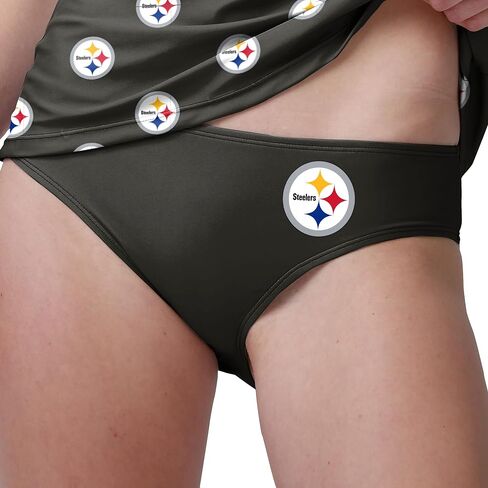 بيكيني FOCO Pittsburgh Steelers NFL للسيدات بشعار صغير - XL in Saudi Arabia