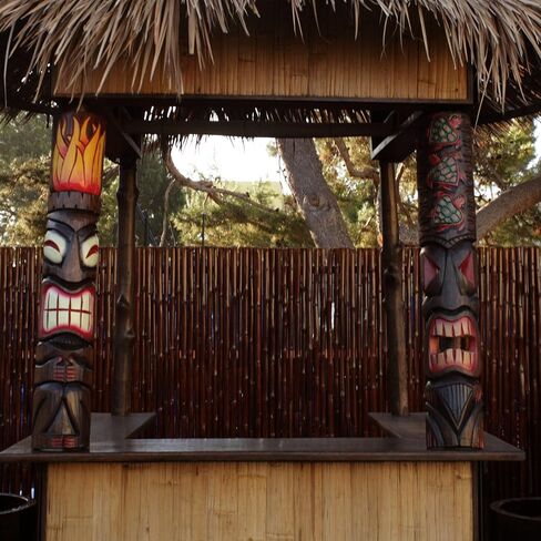 Forever Bamboo 40" Tiki Mask Wall Décor in Saudi Arabia