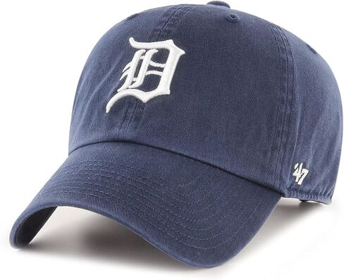 قبعة MLB Detroit Tigers Clean Up قابلة للتعديل (كحلي) (للبالغين) in Saudi Arabia