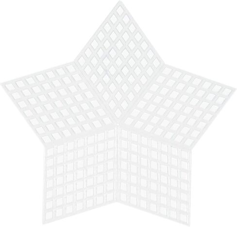 داريس قماش بلاستيك على شكل نجمة 3-1/4 بوصة 10 قطع (3 عبوات) 33069 in Kuwait