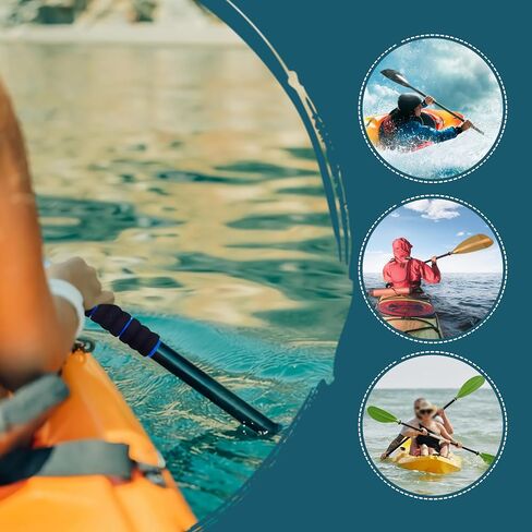 Kayak-Paddle-Grips-2-Pack - No-Slip Oar-Grip for Take-Apart Paddles,Blister Prevention Kayaking Accessories(Diameter 30mm/1.18 inches) in Saudi Arabia