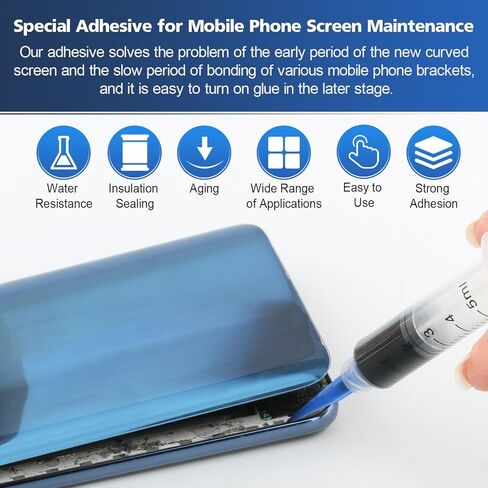 RTV سيليكون لاصق الغراء لاستبدال شاشة الهاتف إصلاح الهاتف الغراء شاشة LCD تعمل باللمس الغراء لهواوي Xiaomi سامسونج أدوات إصلاح in Kuwait
