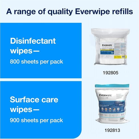 Tork Everwipe Centerfeed Wet Wipe Dispenser White, Wall Mounted, 192810 (10-DISP) in Saudi Arabia