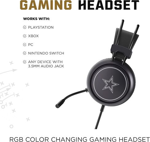 SOAR NFL Wired Gaming Headset, Team Color in Kuwait
