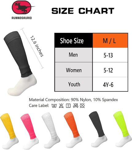 3 PACK Light Compression Calf Leg Sleeves knee sleeves for men and women for Running Soccer Cycling in Saudi Arabia