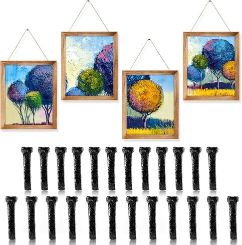 25 Pcs Antique Head Nails Decorative Antique Black Nail Railroad Spike Iron Nails for Hanging Handmade Project(2 Inch) in Saudi Arabia