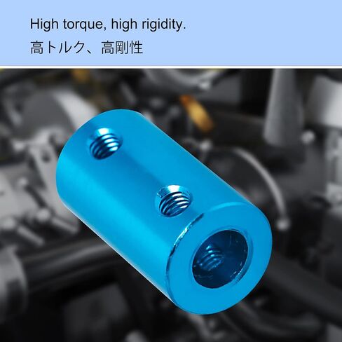 Aopin 4mm to 8mm Rigid Couplings Set Screw Shaft Stepper Motor, Length 25mm / 1" Motor Coupler Connector Rigid with Screw for 3D Printer, RC Robot, Car Model Shaft, CNC Machine, DIY Encoder 4 Pcs in Saudi Arabia