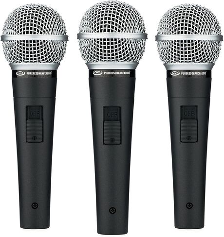 ميكروفون صوتي ديناميكي فائق الوضوح UC1S من Pure Resonance Audio مع مفتاح in Kuwait