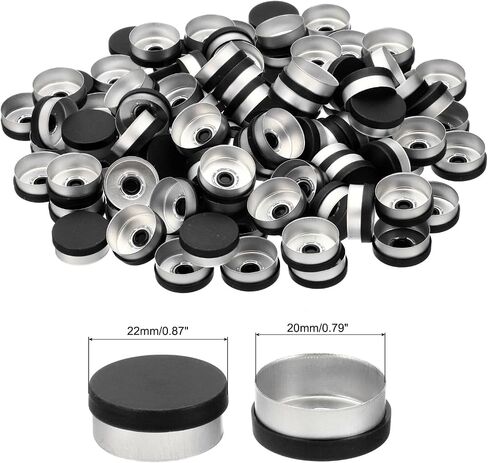 PATIKIL 13mm Flip Off Caps, 100 Pcs Flip Off Caps Flip Off Seals Flip Off Vial Seals Plastic Aluminum Caps Cover for Glass Vial, Purple in Saudi Arabia
