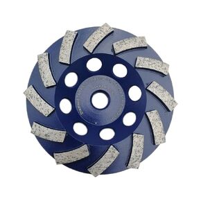 DT-DIATOOL 4.5 Inch Concrete Grinding Wheel Granite Marble with Turbo Row Diamond Segment