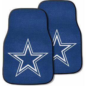 FANMATS Dallas Cowboys Team 2 Piece Car Mats