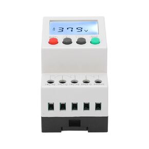 3 Phase 3 Wire Over Under Voltage Protector, Multi Monitor Relay AC 208-480V, Adjustable Values, Modular Structure for Machine Tool, Control Cabinet, Compressor