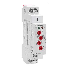 Voltage Protection Relay AC220V Over-Voltage and Under-Voltage Monitoring Relay(GRV8-02,A220)