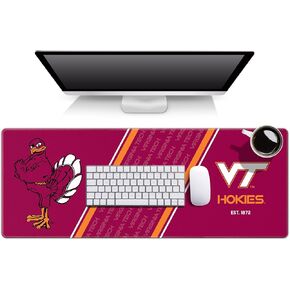 YouTheFan NCAA Virginia Tech Hokies Logo Series Desk Pad SMU