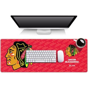 YouTheFan NHL Chicago Blackhawks Logo Series Desk Pad SMU