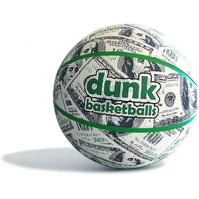 Money Balls Indoor Outdoor Rubber and Leather Options Ultimate Basketball Lovers Gift