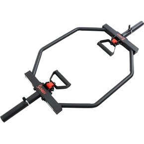 Sunny Health & Fitness Strength Training Olympic Hex Bar Barbell for Deadlifts and Shrugs