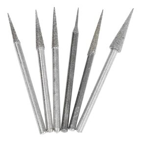 5Pcs Diamond Drill Bits Carving Bits Fit for Stone Carving Bone Carving Egg Decorating Glass Carving Finishing Products Abrasive Pads for Drill Abrasive Grinding Discs Abrasive Wheels and Discs
