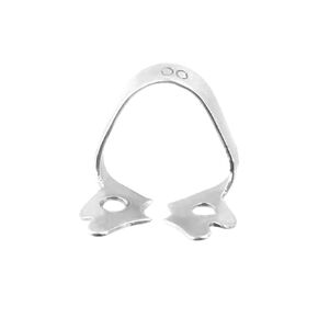 OdontoMed2011 Endodontic Rubber Dam Clamp #00 Anterior Premolars Winged Dental Instruments Stainless Steel Ruber-Dam Clamp 00