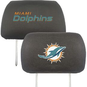 Fanmats NFL Embroidered Head Rest Cover Set
