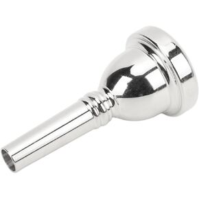 Trombone Mouthpiece Copper Alto Trombone Mouth Piece Accessory for Replacement(Silver)