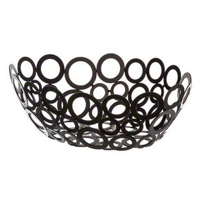 American Metalcraft WBW96 6" x 9" Black Go-Go Basket