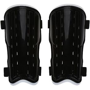 Soccer Shin Guards for Adults Soccer Thigh Pads Breathable Soccer Football Sport Shin Guard Pad for Legs, Protective Pad for Adults Youth (1 Pair Black)
