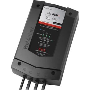 ProMariner 31515 ProMar1 DS Generation 3 Digital Battery Charger - 15 Amp, black, standard